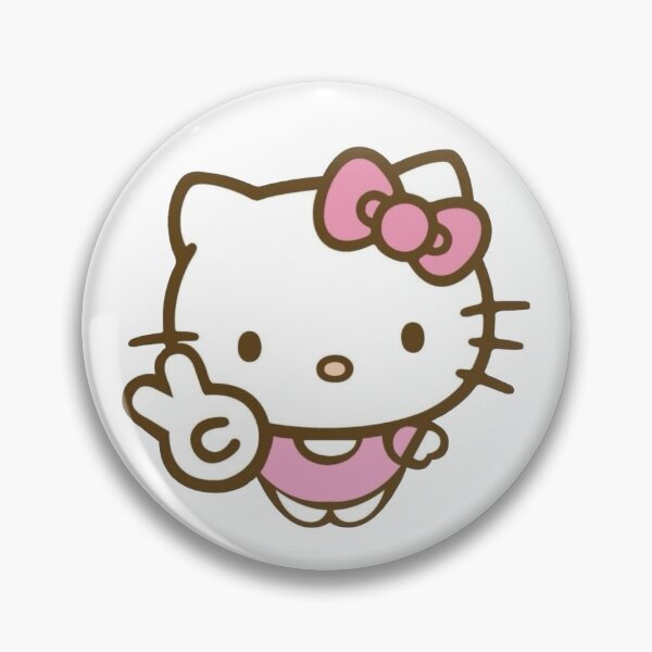 Item preview, Hello Kitty Peace Sign designed and sold by designs-4-u-xx.