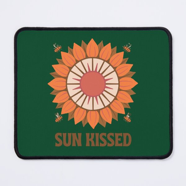 Item preview, Sun Kissed – Vintage Sunflower & Bees Retro Botanical Illustration designed and sold by artscreat.