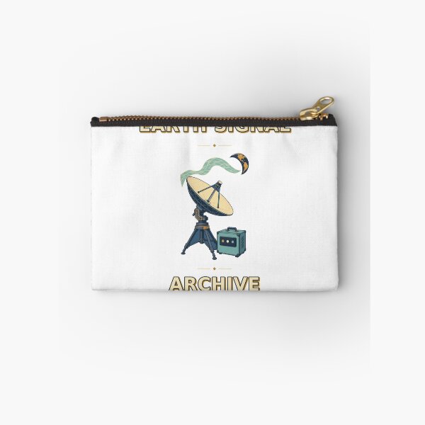 Item preview, Earth Signal Archive Retro Ground Station Graphic designed and sold by Freshloop Studio | Whimsical Vintage Art.