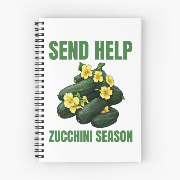 Item preview, Send Help Zucchini Season Gardening Humor designed and sold by DreamDesignWear.
