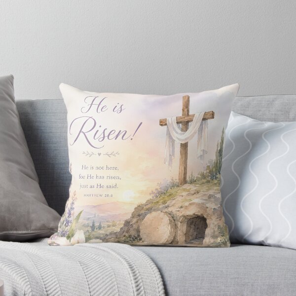 Item preview, He Is Risen – Easter Hope designed and sold by Stubblejumper Artworks.