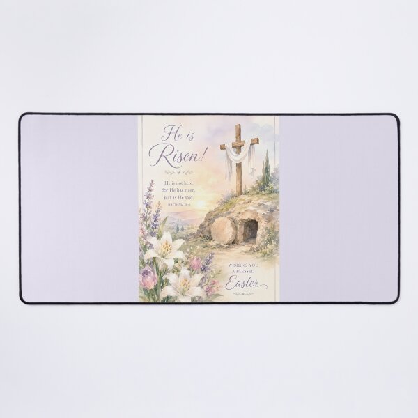 Item preview, He Is Risen – Easter Hope designed and sold by Stubblejumper Artworks.