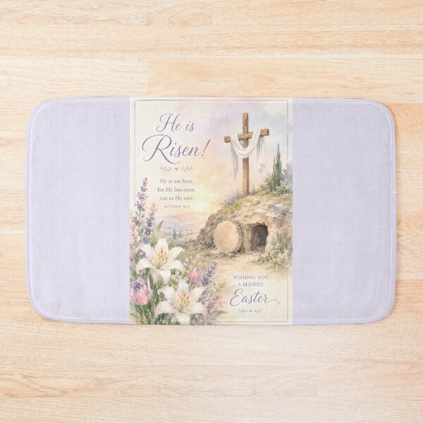 Item preview, He Is Risen – Easter Hope designed and sold by Stubblejumper Artworks.