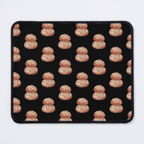 Item preview, Retro Sourdough Bread Stack Vintage Linocut Kitchen Art designed and sold by scicilysimonee.