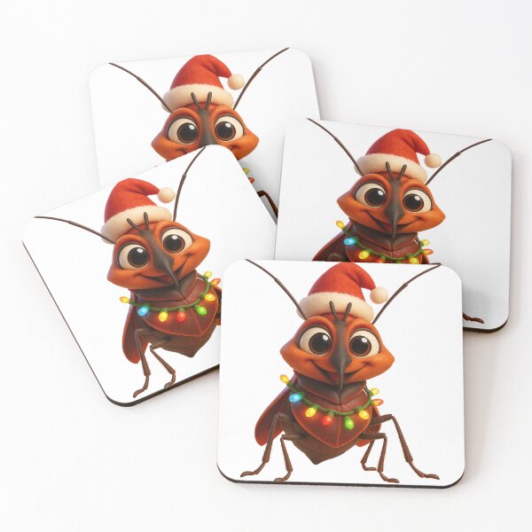 Item preview, Christmas Kissing Bug designed and sold by Sillytoe.