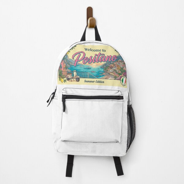Item preview, Welcome to Positano Summer Edition Amalfi Coast Italy Travel Design designed and sold by NewDesignFR.