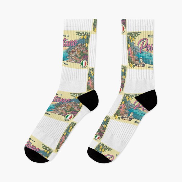 Item preview, Welcome to Positano Summer Edition Amalfi Coast Italy Travel Design designed and sold by NewDesignFR.