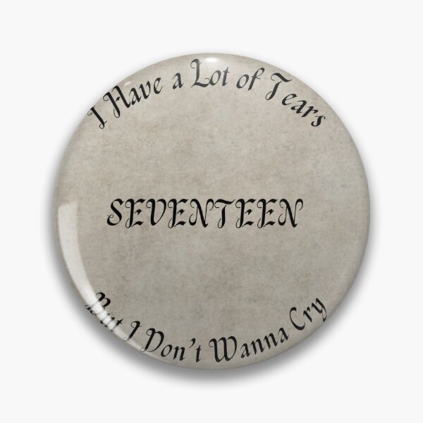 Item preview, Don't Wanna Cry (SEVENTEEN) designed and sold by The Rose Garden.