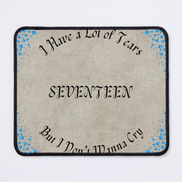 Item preview, Don't Wanna Cry (SEVENTEEN) designed and sold by The Rose Garden.