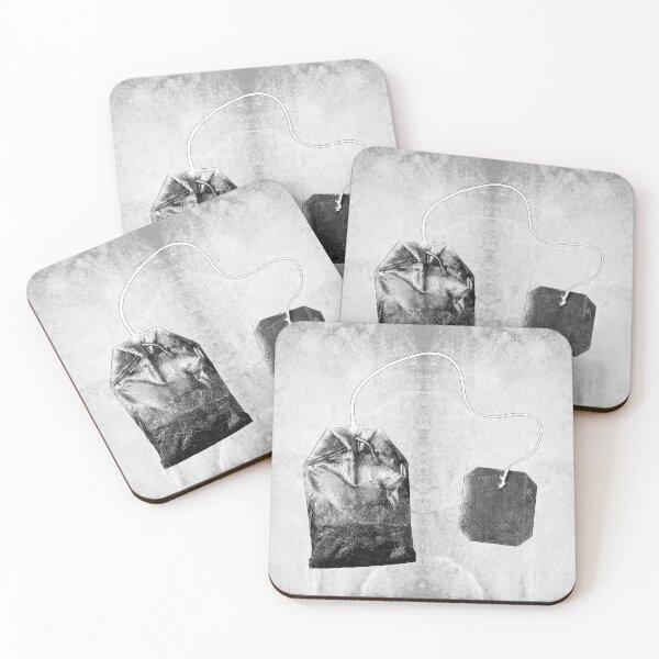 Item preview, Two Used Tea Bags With Draped Strings designed and sold by Ghoul Enterprises.