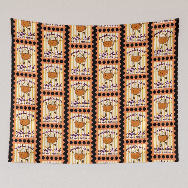 Item preview, Pumpkin Spice Coffee Club Hot and a Little Spicy Latte Fall Cozy Season  designed and sold by Forevermore.