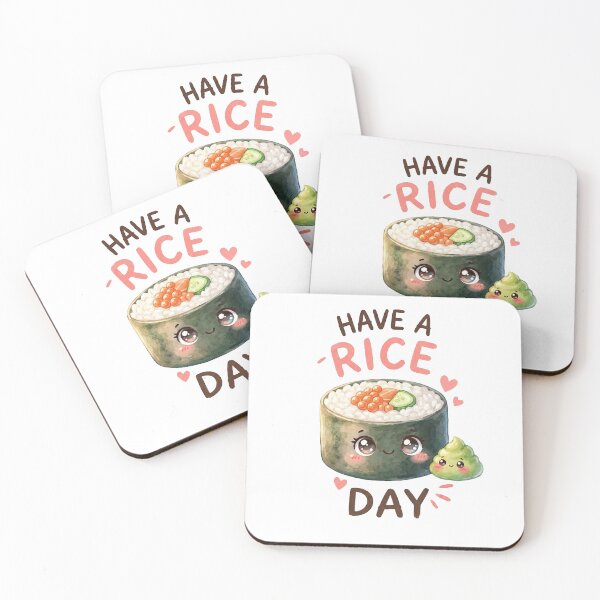 Item preview, Have a rice day! Sushi Roll designed and sold by offlineinbox.