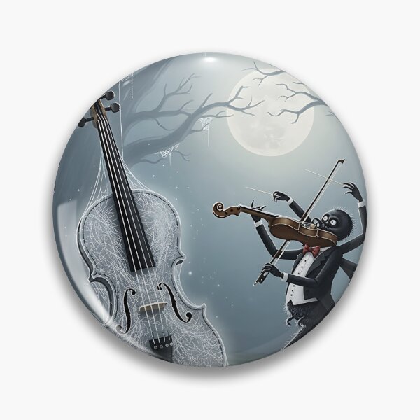 Item preview, Spider Playing Cello in Webbed Forest designed and sold by Michaelragheb.