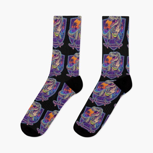 Item preview,  TRex Dinosaur Skateboarding Retro designed and sold by TeeARTHY.