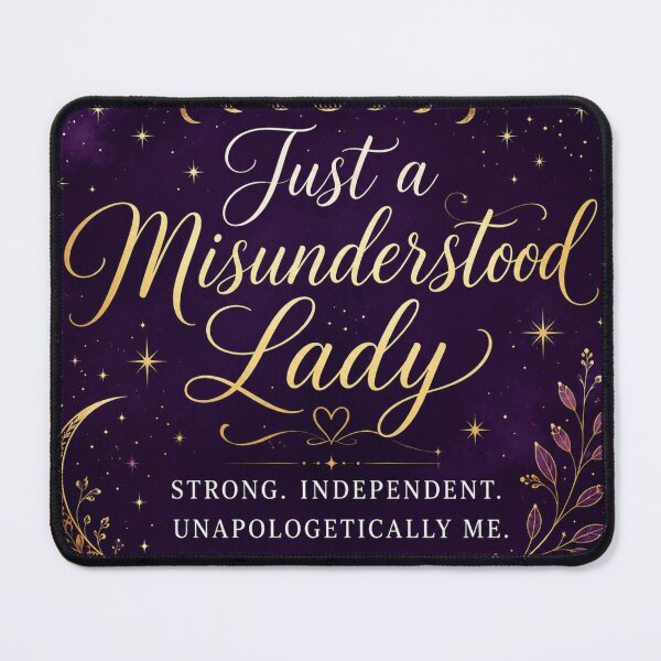 Item preview, Just a Misunderstood Lady – Strong Independent Unapologetically Me designed and sold by I Sell Stuff.
