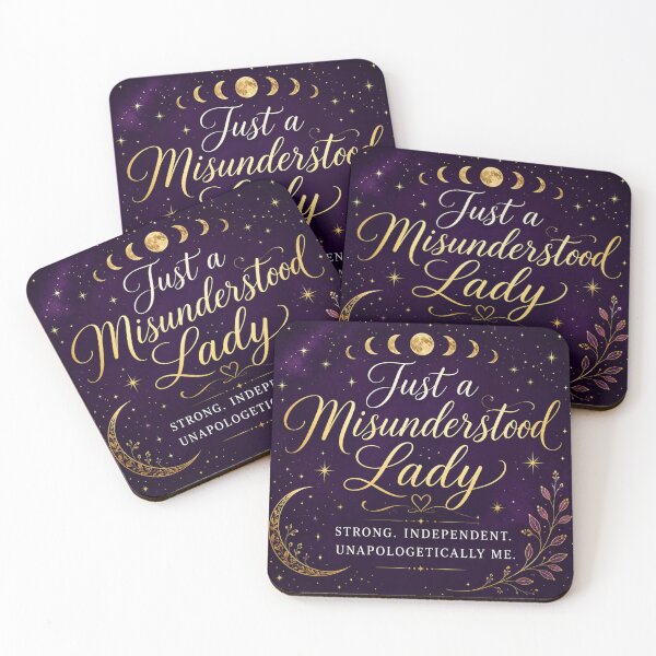 Item preview, Just a Misunderstood Lady – Strong Independent Unapologetically Me designed and sold by I Sell Stuff.