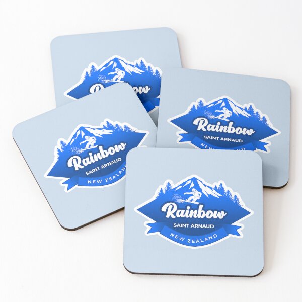 Item preview, Rainbow Ski Field, St Arnaud, Nelson Lakes in Blue designed and sold by MY NEW ZEALAND.