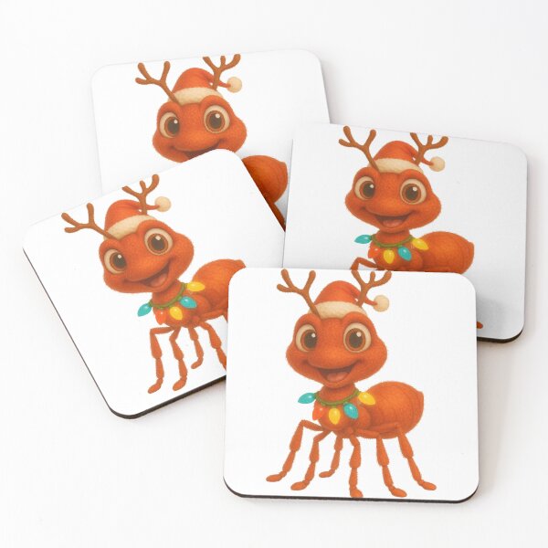 Item preview, Christmas Leafcutter Ant designed and sold by Sillytoe.