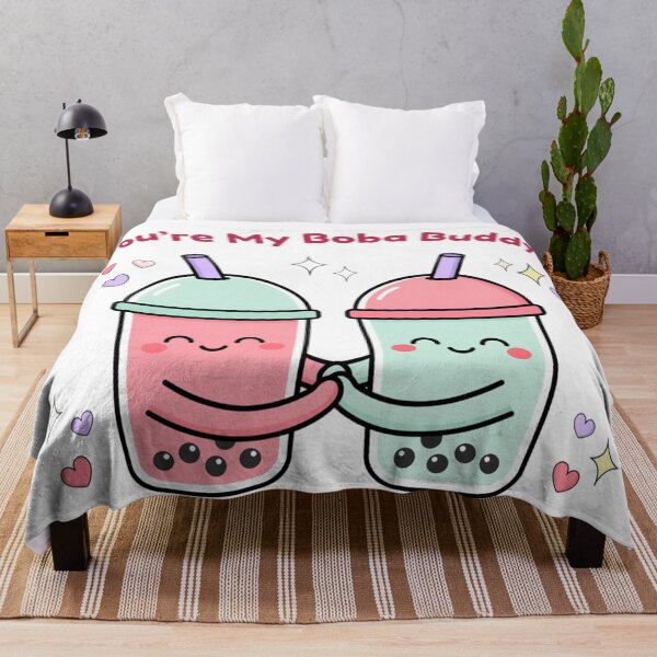 Item preview, You're My Boba Buddy Cute Friendship Day Kawaii Design designed and sold by InspiredCreatives.