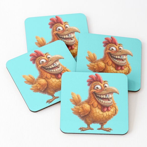 Item preview, Funny Chicken with Teeth and Dental Filling designed and sold by Utopian-Magic.