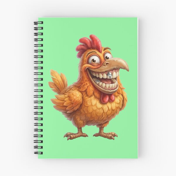 Item preview, Funny Chicken with Teeth and Dental Filling designed and sold by Utopian-Magic.