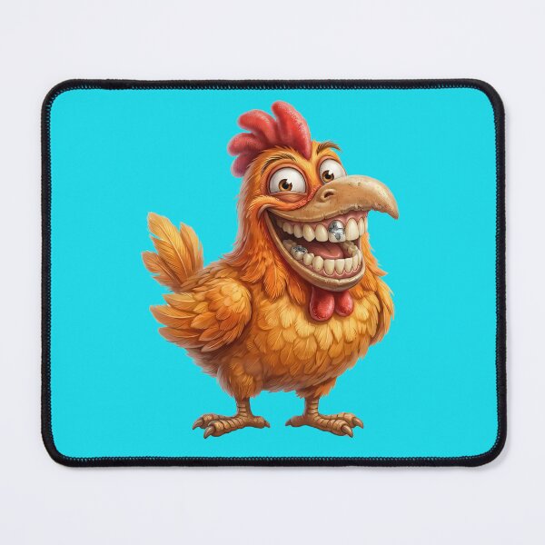 Item preview, Funny Chicken with Teeth and Dental Filling designed and sold by Utopian-Magic.