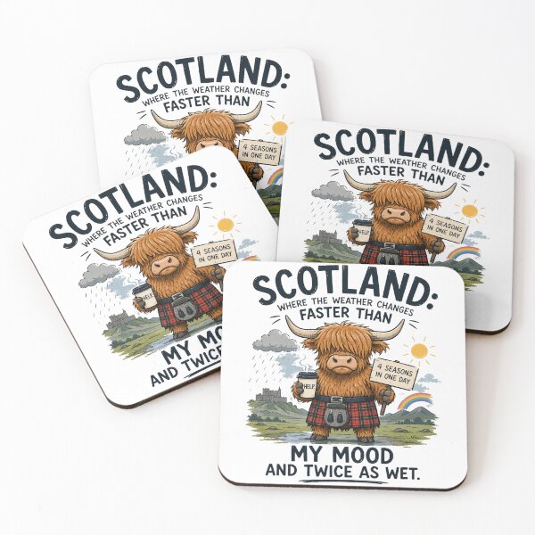 Item preview, Scotland Where The Weather Changes Faster Than My Mood. designed and sold by Speci4lCre4tions.