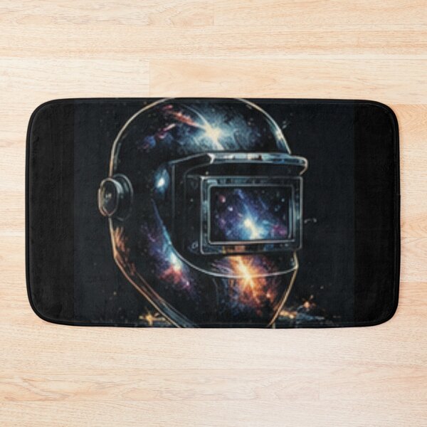 Item preview, Galaxy Welding Helmet | Cosmic Sci-Fi Welder Art designed and sold by TOGETHERINSIEME.