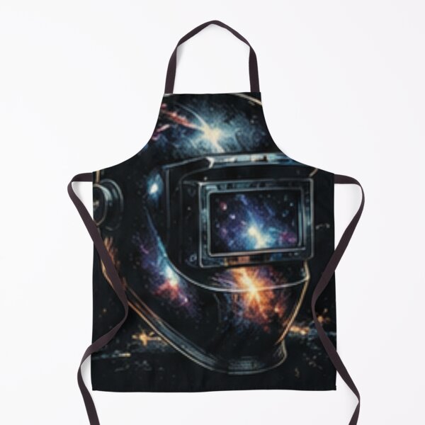 Item preview, Galaxy Welding Helmet | Cosmic Sci-Fi Welder Art designed and sold by TOGETHERINSIEME.