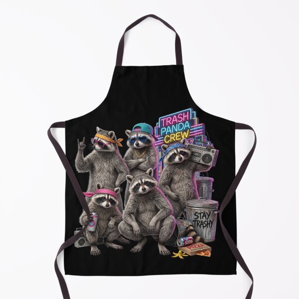 Item preview, Trash Panda Crew Hip Hop Raccoons With Boombox designed and sold by TeeARTHY.