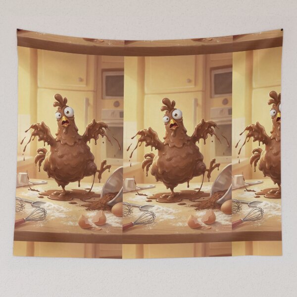 Item preview, Chocolate Chicken Kitchen Chaos – A Sweet Surprise in the Baking Room designed and sold by TreatLLC.