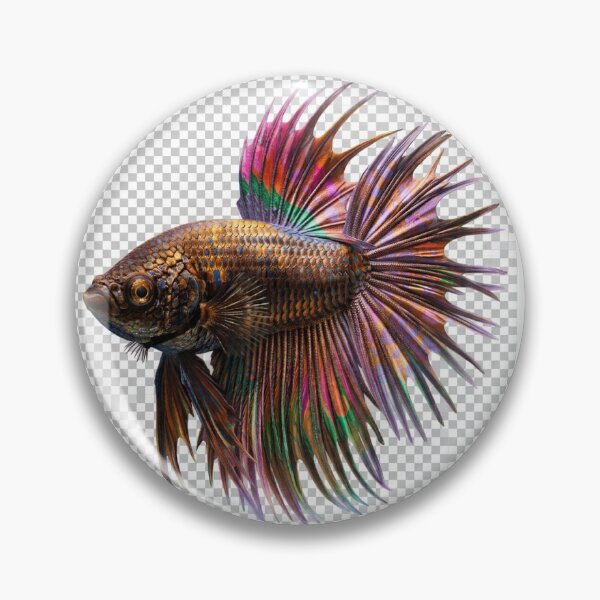 Item preview, Vibrant Siamese Fighting Fish Artwork designed and sold by syamkumar s.