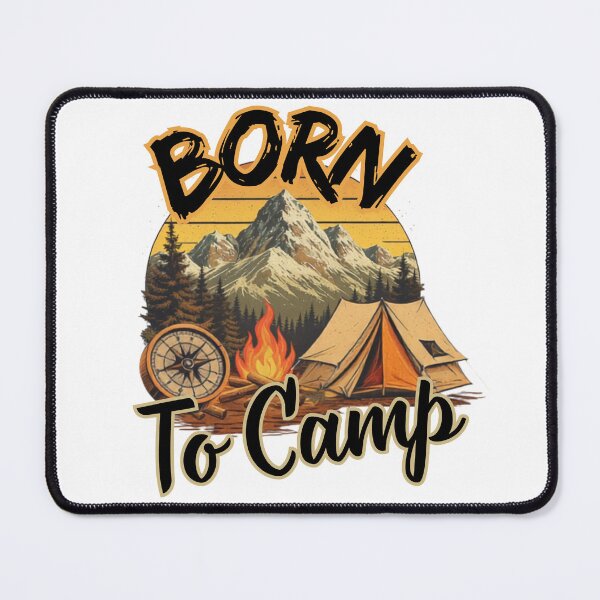 Item preview, Born to camp designed and sold by BellabdO.
