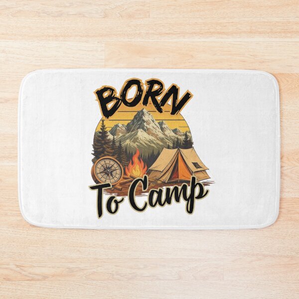 Item preview, Born to camp designed and sold by BellabdO.