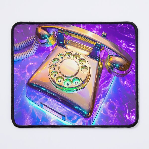 Item preview, 3d Render Of Chrome Retro Telephone Digital designed and sold by Checho30.