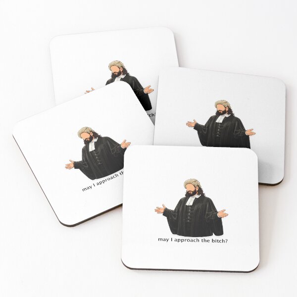 Item preview, Faceless Vampire Barrister Courtroom Meme designed and sold by Bakes Designs.