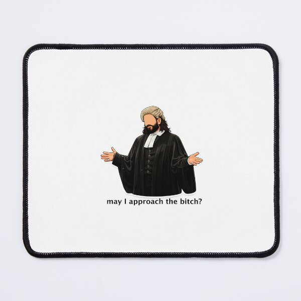 Item preview, Faceless Vampire Barrister Courtroom Meme designed and sold by Bakes Designs.