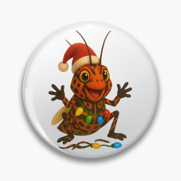 Item preview, Christmas Leichhardt's Grasshopper designed and sold by Sillytoe.