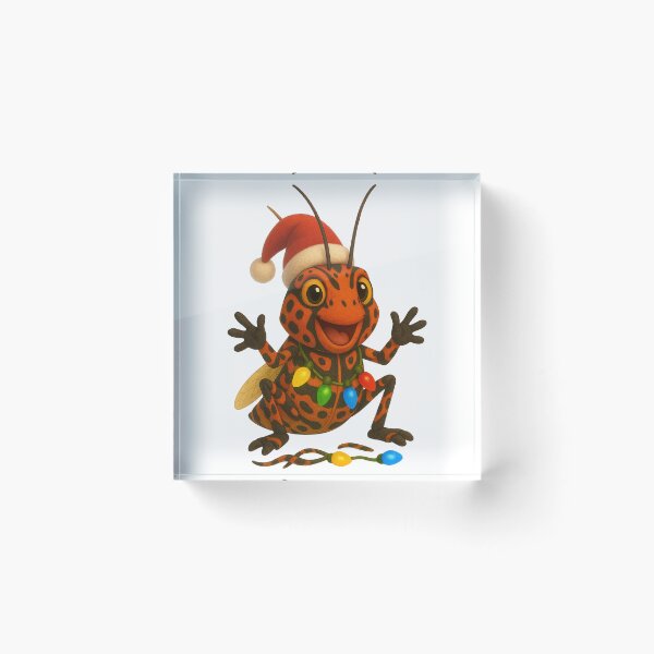 Item preview, Christmas Leichhardt's Grasshopper designed and sold by Sillytoe.