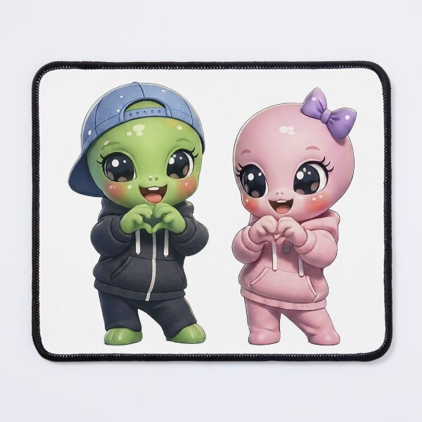 Item preview, Alien Kids Heart Hands designed and sold by AliensIRL.