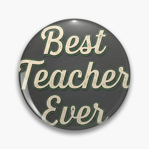 Item preview, Best Teacher Ever Chalkboard Typography designed and sold by Michaelragheb.