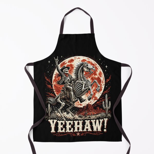 Item preview, Yeehaw Undead Cowboy Under the Blood Moon designed and sold by Victor Shadehorn.