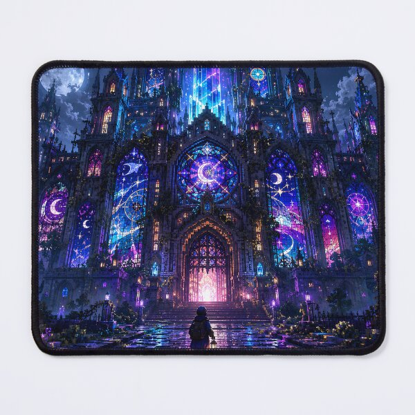 Item preview, Midnight Cathedral of Moons and Ravens designed and sold by pixelpopplanet.
