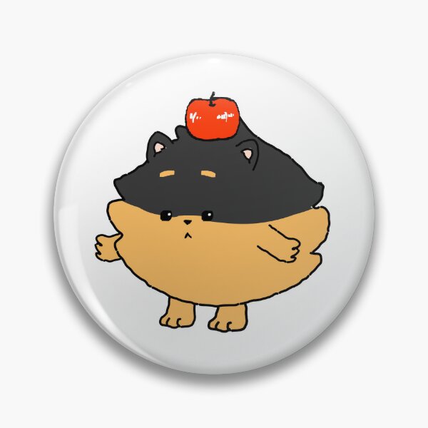 Item preview, Apple Pomeranian | PomPomPom designed and sold by Pompompom-store.