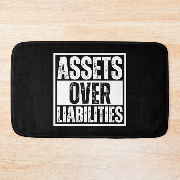 Item preview, Assets Over Liabilities Accountant Investor Motivational designed and sold by Dondonmart.