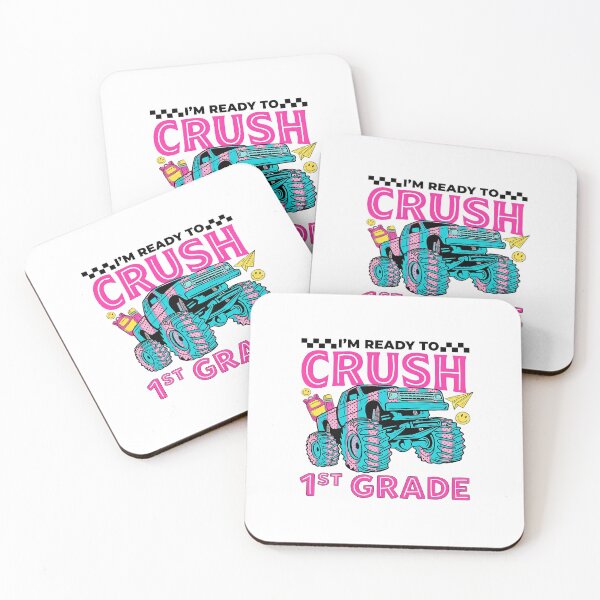 Item preview, Ready To Crush 1st Grade First Day Of School Girl designed and sold by KroghDs.
