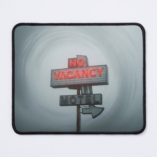 Item preview, No Vacancy Misty Motel Sign designed and sold by Michaelragheb.
