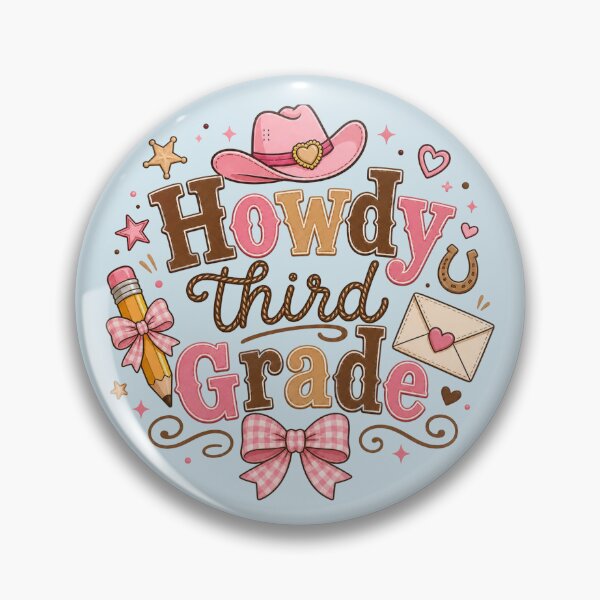 Item preview, Howdy Third Grade Western School designed and sold by NosandEdgy.