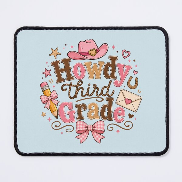 Item preview, Howdy Third Grade Western School designed and sold by NosandEdgy.