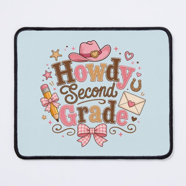 Item preview, Howdy Second Grade Western Back To School designed and sold by NosandEdgy.